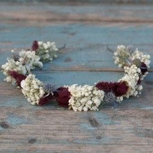 Rustic Winter Dainty Hair Band Crown