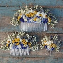 Prairie Blues Hair Comb