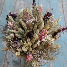 Woodland Berry Jam Jar Posy