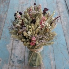 Woodland Berry Jam Jar Posy