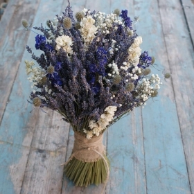 Lavender Twist Thistle Bouquet