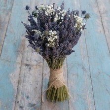 Lavender Twist Thistle Posy