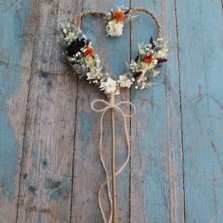 Woodland Sunset Willow Heart Wand