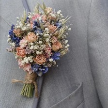Meadow Pastel Lapel Corsage