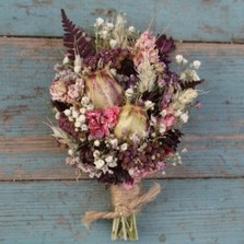 Woodland Berry Lapel Corsage