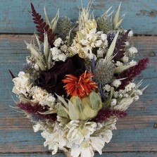 Woodland Sunset Lapel Corsage