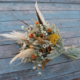 Sunflower Prairie Wedding Bouquet