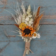 Sunflower Prairie Buttonhole