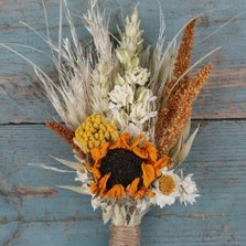 Sunflower Prairie Buttonhole