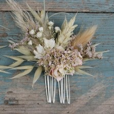 Pampas Prairie Blush Hair Comb