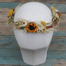 Sunflower Prairie Hair Crown
