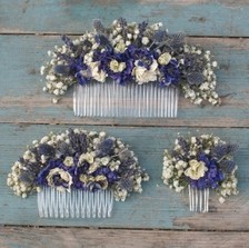 Lavender Twist Thistle Hair Comb