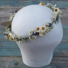 Lavender Twist Daisy Hair Crown