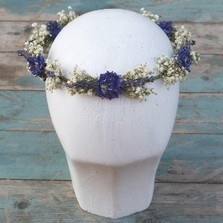 Lavender Twist Blues Hair Crown