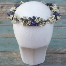 Lavender Twist Thistle Hair Crown