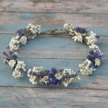 Lavender Twist Thistle Hair Crown