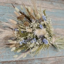 Pampas Prairie Sky Wedding Bouquet