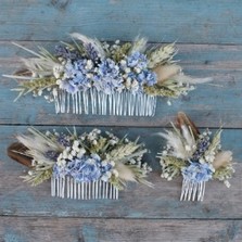 Pampas Prairie Sky Hair Comb