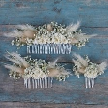 Pampas Boho Purity Hair Comb