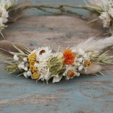 Pampas Prairie Amber Hair Crown