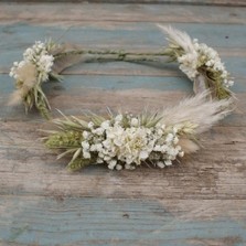 Pampas Prairie Neutral Hair Crown