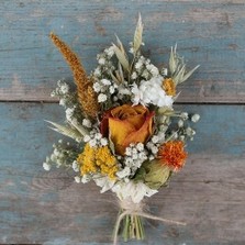 Sunset Rose Garden Buttonholes