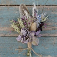 Hydrangea Chic Buttonhole