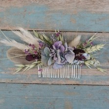 Hydrangea Chic Hair Comb Medium