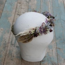 Hydrangea Chic Hair Crown