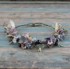 Hydrangea Chic Hair Crown