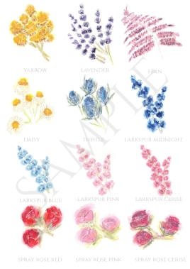 Wedding Stationary Sample Pack