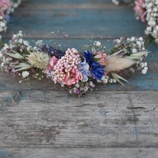 Carnival  Rose Hair Crown