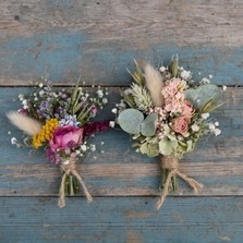 Dainty Mixed Colour Buttonhole