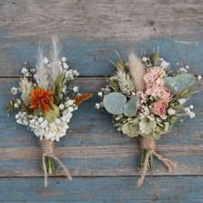 Dainty Orange Buttonhole