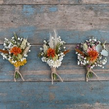 Meadow Orange Dainty Buttonhole