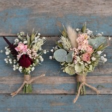 Dainty Reds Buttonhole