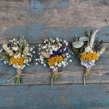 Dainty yellows Buttonhole