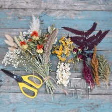 DIY Sunset Flowers Hair Combs & Grips Kit