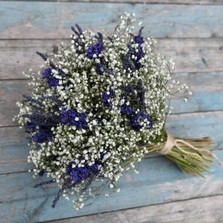 Lavender Twist Blues Wedding Bouquet