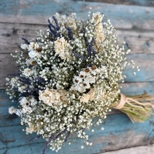 Lavender Twist Daisy Wedding Bouquet