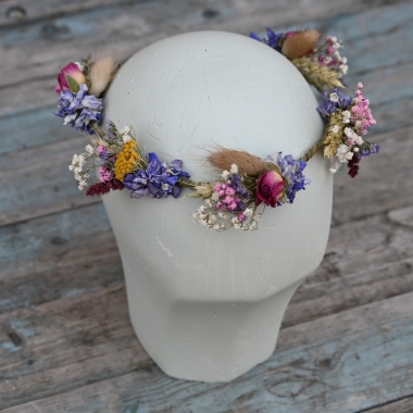 Meadow Mixed Dainty Hair Crown