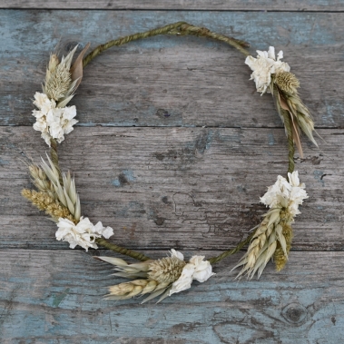 Meadow Neutral Dainty Hair Crown