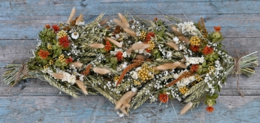 Meadow Orange Left 2 Foot Garland