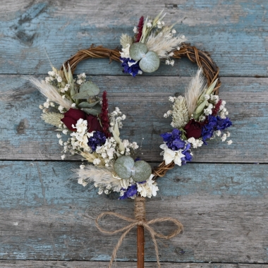 Meadow Reds Heart Wand