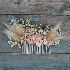 Pampas Boho Blossom Hair Comb