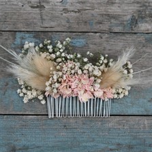 Pampas Boho Blossom Hair Comb