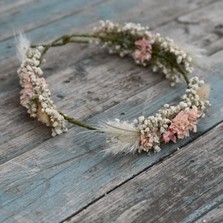 Pampas Boho Blossom Hair Crown