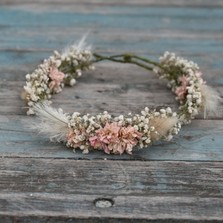 Pampas Boho Blossom Hair Crown