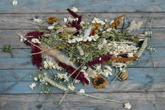 Sunset Dried Flower Off Cuts Craft DIY Large Box