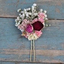 Valentine Rose Garden Hair Pin